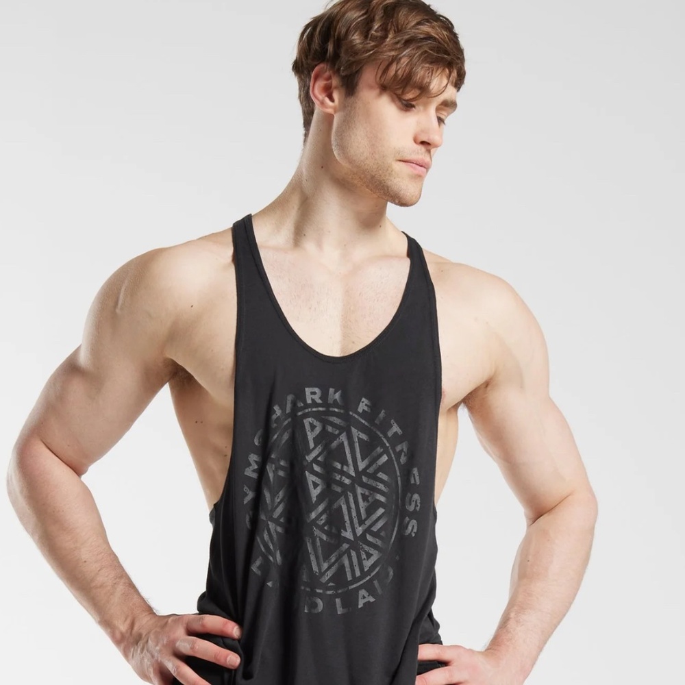 David laid limited edition Gymshark stringer